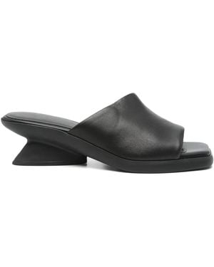 Vic Matié Bulder Mules 50Mm - Schwarz