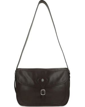 Bally Buckled Shoulder Bag - Black