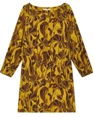Maliparmi Lily's Ballet Floral Mini Dress - Yellow