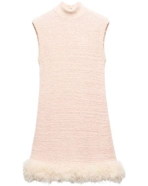 Prada Mini Cotton Dress - Pink