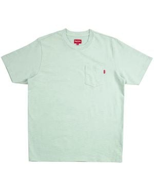 Supreme Logo-Tag Pocket T-Shirt - Green