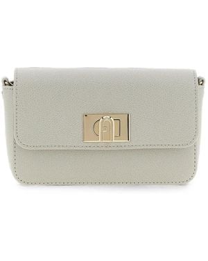 Furla 1927 Arco Crossbody Bag - Gray