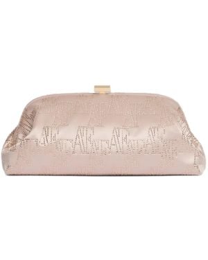 Alberta Ferretti Clutch Mit Kettenriemen - Pink