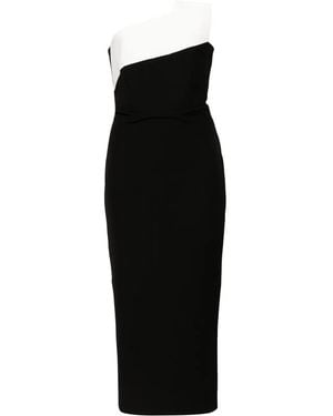 Roland Mouret Off-shoulders Evening Dress - Black