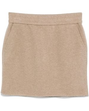 Max Mara Minigonna Onagro - Neutro
