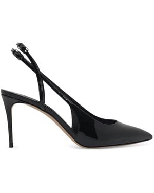 Casadei Spitze Slingback-Pumps - Schwarz