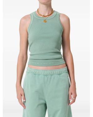 Citizens of Humanity Isabel Ribbed Tank Top - Green