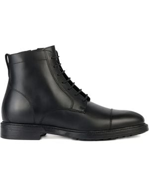 Geox Lace-Up Boots - Black