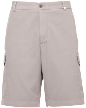 Myths Cotton Cargo Shorts - Grey
