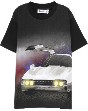 Molo プリント Tシャツ - ブラック