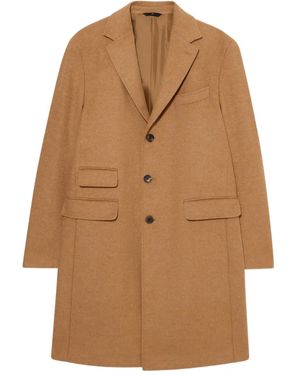 Brooks Brothers Flap-Pocket Coat - Brown