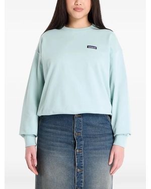 Patagonia Sudadera Daily Crew Con Logo - Azul