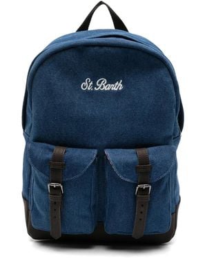 MC2 Saint Barth Cody Denim Backpack - Blue