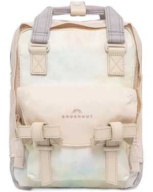 Doughnut Mochila Con Hebilla Y Motivo Tie-Dye - Blanco
