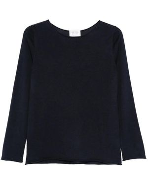 Be You Langärmeliger Pullover - Blau