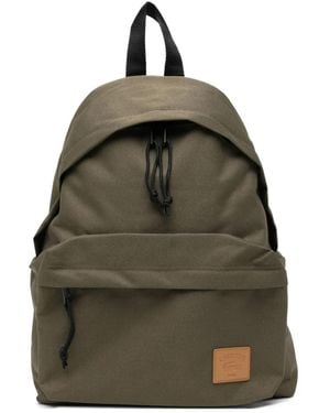 Lacoste Logo-Patch Backpack - Green