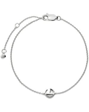 Monica Vinader Initial G Chain Bracelet - Metallic