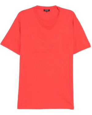 Ron Dorff T-Shirt Girocollo - Rosso