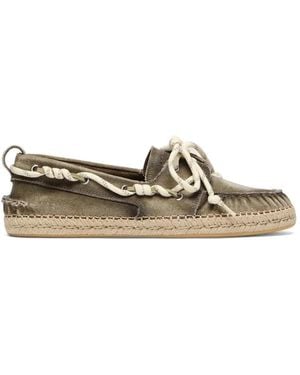 Golden Goose Cruise Moccasins - Green