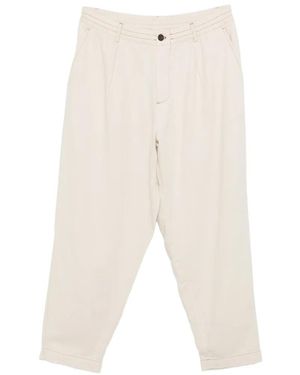 Universal Works Koko Pleated Trousers - White