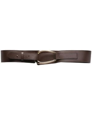 Twinset Cintura Con Fibbia - Bianco