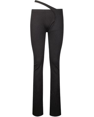OTTOLINGER Broek Met Krijtstreep - Zwart