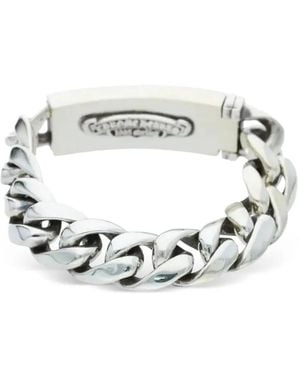 Chrome Hearts Dagger Id Classic Link Bracelet - Metallic