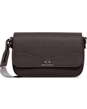 ARMANI EXCHANGE Bandolera Con Efecto Texturizado - Gris