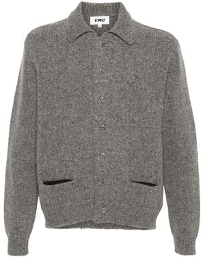 YMC Rat Pack Cardigan - Grey