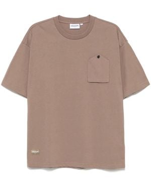 Chocoolate Cotton T-Shirt - Natural
