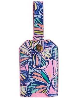 Kurt Geiger Butterfly Luggage Tag - Blue