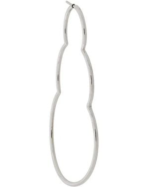 Maria Black Paffuto Earring - White