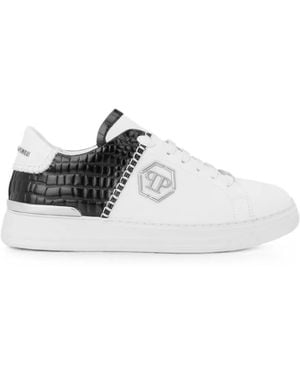 Philipp Plein Low-Top Trainers Icon Cocco Mix - White