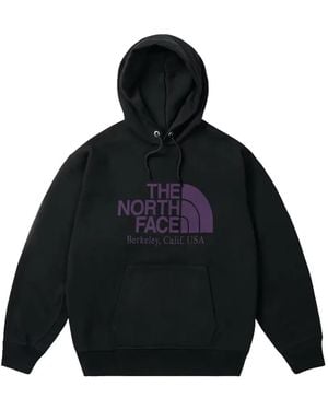Palace X The North Face Purple Label Field Graphic Hoodie - Schwarz