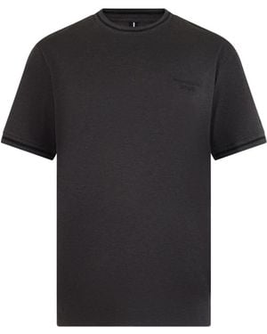 BOSS T-Shirt À Logo Brodé - Black