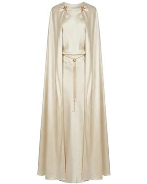 Danamé Abito Con Mantella - Bianco