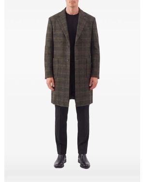 Barena Baron Filzada Single-Breasted Coat - Black