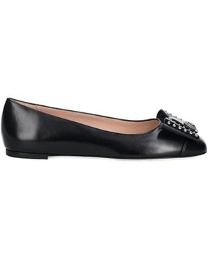 Bally B-Bow Ballet Flats - Black