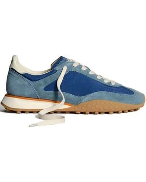 HOFF 35Mm Bridge Mkii Paneled Lace-Up Sneakers - Blue