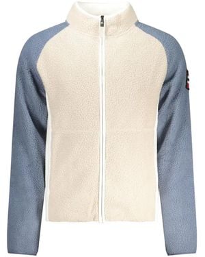 Norway 1963 Pull À Col Montant Zippé - Bleu