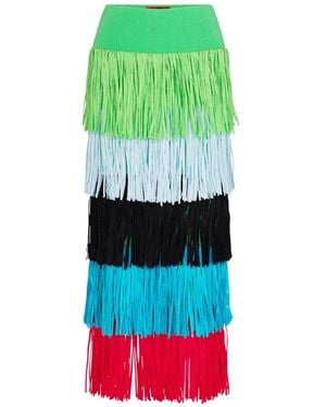 Simon Miller Falda Midi Dio - Verde