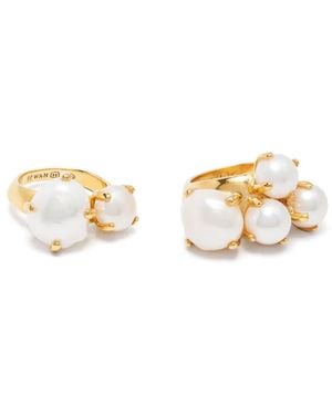 Wouters & Hendrix Pearl Statement Ring - White