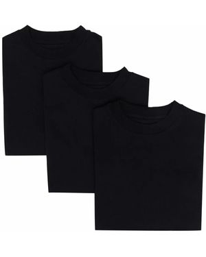 Jil Sander Set Di 3 T-Shirt - Nero