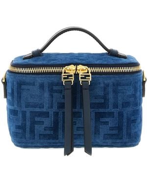 Fendi Bolso Vanity mini - Azul
