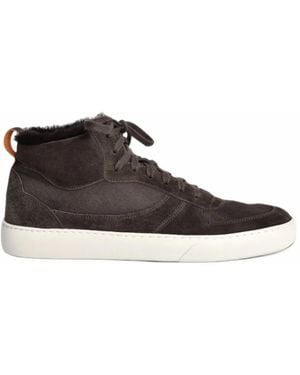 Henderson Yoda Shearling-Lined Sneakers - Brown