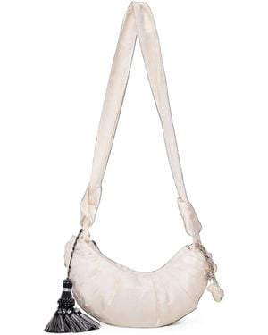 Renli Su Bolso De Hombro Evelyn Con Borla - Blanco