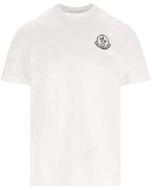Moncler Cotton T-Shirt - White