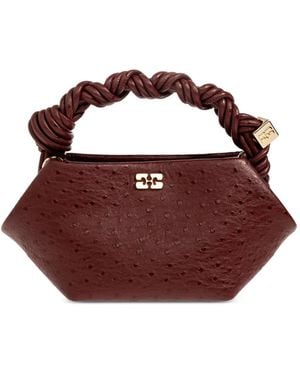 Ganni Small Bou Bag - Brown