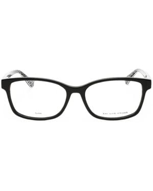 Kate Spade Kariane Rectangle-Frame Glasses - Black