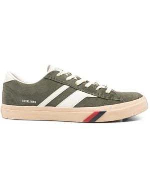 Pro Keds Side-Stripe Sneakers - Green